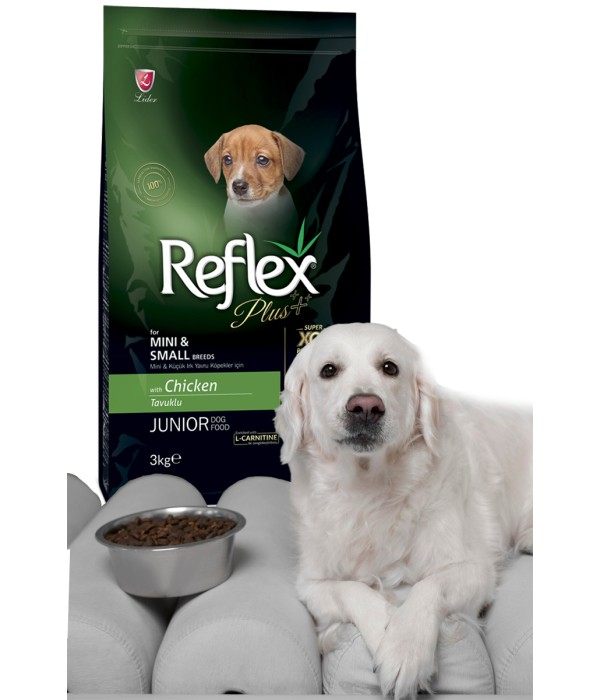 Reflex Plus Mini Küçük Irklar İçin 3 kg Tavuklu Yavru Köpek Maması - RFX - 101 Reflex Plus Mini Küçük Irklar İçin 3 kg Tavuklu Yavru Köpek Maması - RFX - 101
