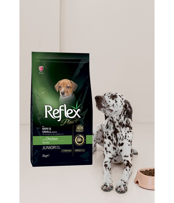 Reflex Plus Mini Küçük Irklar İçin 3 kg Tavuklu Yavru Köpek Maması - RFX - 101 Reflex Plus Mini Küçük Irklar İçin 3 kg Tavuklu Yavru Köpek Maması - RFX - 101