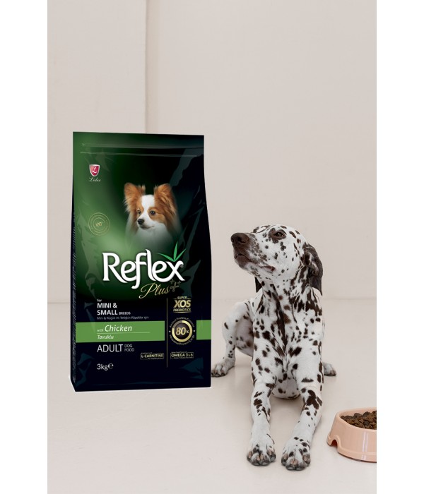 Reflex Plus Mini Küçük Irk Yetişkin Köpekler İçin 3 Kg Tavuklu Kuru Mama - RFX - 103 Reflex Plus Mini Küçük Irk Yetişkin Köpekler İçin 3 Kg Tavuklu Kuru Mama - RFX - 103