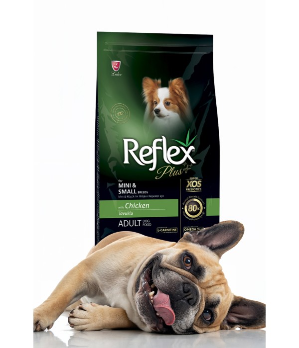 Reflex Plus Mini Küçük Irk Yetişkin Köpekler İçin 3 Kg Tavuklu Kuru Mama - RFX - 103 Reflex Plus Mini Küçük Irk Yetişkin Köpekler İçin 3 Kg Tavuklu Kuru Mama - RFX - 103