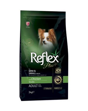 Reflex Plus Mini Küçük Irk Yetişkin Köpekler İçin 3 Kg Tavuklu Kuru Mama - RFX - 103