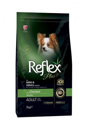 Reflex Plus Mini Küçük Irk Yetişkin Köpekler İçin 3 Kg Tavuklu Kuru Mama - RFX - 103