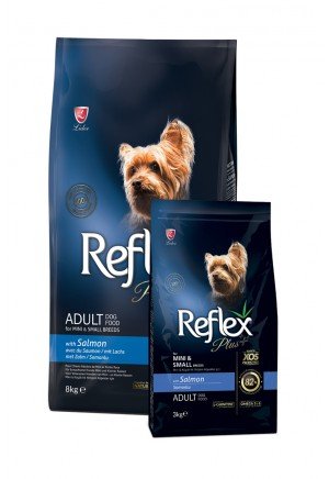 Reflex Plus Mini Küçük Irk Yetişkin Köpekler İçin 3 kg Somonlu Kuru Mama - RFX - 104