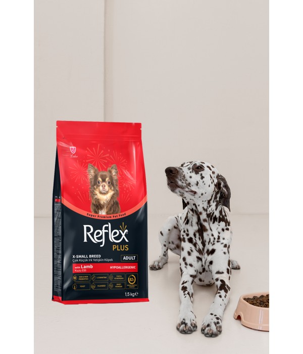 Reflex Plus Çok Küçük Irk Yetişkin Köpekler İçin 1 5 kg Kuzu Etli Kuru Mama - RFX - 109 Reflex Plus Çok Küçük Irk Yetişkin Köpekler İçin 1 5 kg Kuzu Etli Kuru Mama - RFX - 109