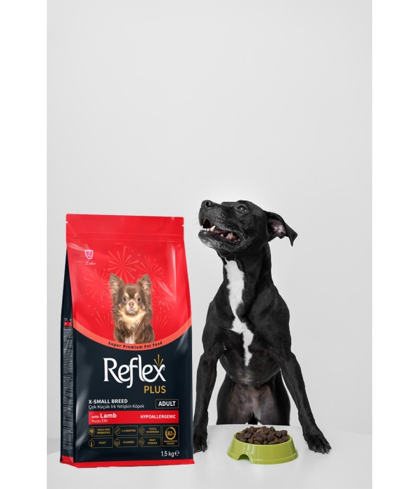 Reflex Plus Çok Küçük Irk Yetişkin Köpekler İçin 1 5 kg Kuzu Etli Kuru Mama - RFX - 109 Reflex Plus Çok Küçük Irk Yetişkin Köpekler İçin 1 5 kg Kuzu Etli Kuru Mama - RFX - 109