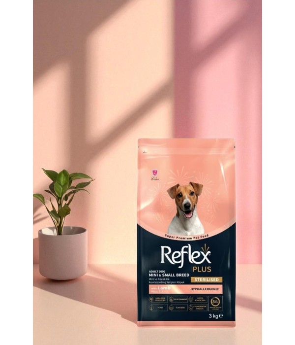 Reflex Plus Mini Küçük Irk Kısırlaştırılmış Yetişkin Köpekler İçin 3 kg Kuzu Etli Kuru Mama - RFX - 110 Reflex Plus Mini Küçük Irk Kısırlaştırılmış Yetişkin Köpekler İçin 3 kg Kuzu Etli Kuru Mama - RFX - 110
