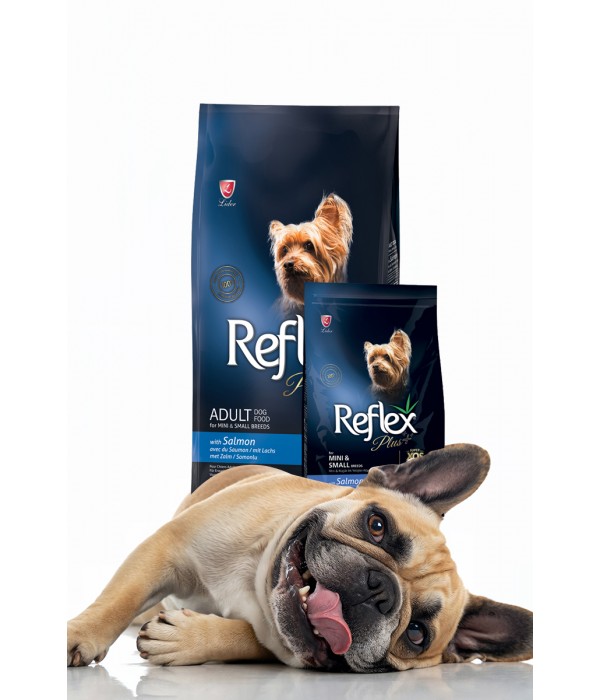 Reflex Plus Yetişkin Küçük Mini Irk Köpekler İçin 8 kg Somonlu Kuru Mama - RFX - 124 Reflex Plus Yetişkin Küçük Mini Irk Köpekler İçin 8 kg Somonlu Kuru Mama - RFX - 124