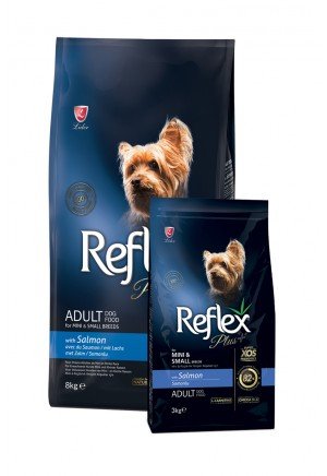 Reflex Plus Yetişkin Küçük Mini Irk Köpekler İçin 8 kg Somonlu Kuru Mama - RFX - 124 Reflex Plus Yetişkin Küçük Mini Irk Köpekler İçin 8 kg Somonlu Kuru Mama - RFX - 124