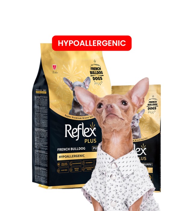 Reflex Plus Yavru French Bulldog Köpekler İçin 1 5 kg Kuru Mama - RFX - 607 Reflex Plus Yavru French Bulldog Köpekler İçin 1 5 kg Kuru Mama - RFX - 607