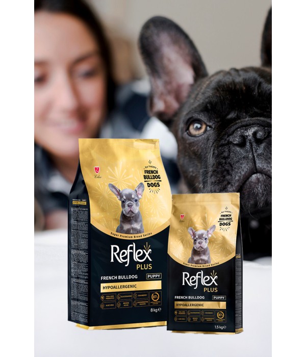Reflex Plus Yavru French Bulldog Köpekler İçin 1 5 kg Kuru Mama - RFX - 607 Reflex Plus Yavru French Bulldog Köpekler İçin 1 5 kg Kuru Mama - RFX - 607