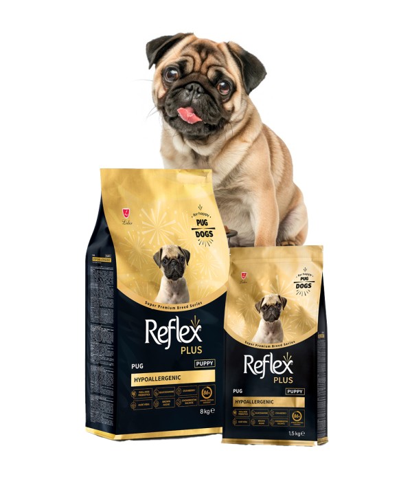 Reflex Plus Yavru Pug Köpekler İçin 1 5 kg Kuru Mama - RFX - 609 Reflex Plus Yavru Pug Köpekler İçin 1 5 kg Kuru Mama - RFX - 609