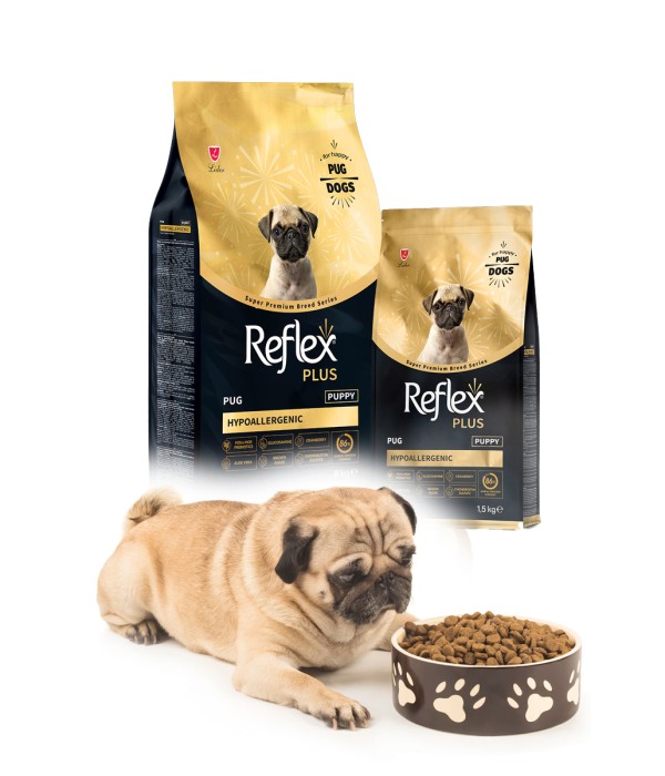 Reflex Plus Yavru Pug Köpekler İçin 1 5 kg Kuru Mama - RFX - 609 Reflex Plus Yavru Pug Köpekler İçin 1 5 kg Kuru Mama - RFX - 609