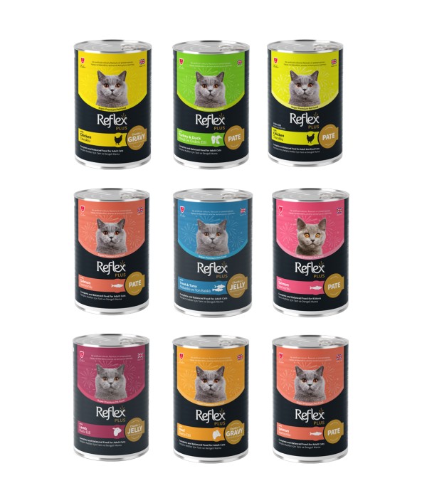 Reflex Plus Yetişkin Kediler İçin 400 gr Sos İçinde Kuzu Etli Konserve Yaş Mama - RFK - 062 Reflex Plus Yetişkin Kediler İçin 400 gr Sos İçinde Kuzu Etli Konserve Yaş Mama - RFK - 062
