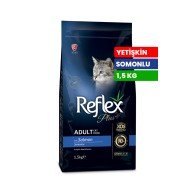 Reflex Plus 1 5 kg Somonlu Yetişkin Kedi Kuru Mama - RFX - 302