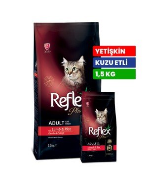 Reflex Plus 1 5 kg Kuzu Etli Pirinçli Yetişkin Kedi Kuru Mama - RFX - 304 Reflex Plus 1 5 kg Kuzu Etli Pirinçli Yetişkin Kedi Kuru Mama - RFX - 304