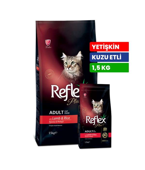 Reflex Plus 1 5 kg Kuzu Etli Pirinçli Yetişkin Kedi Kuru Mama - RFX - 304 Reflex Plus 1 5 kg Kuzu Etli Pirinçli Yetişkin Kedi Kuru Mama - RFX - 304
