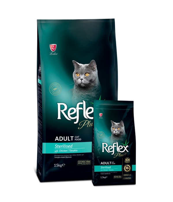 Reflex Plus 1 5 Kg Tavuklu Kısırlaştırılmış Yetişkin Kedi Kuru Mama - RFX - 306 Reflex Plus 1 5 Kg Tavuklu Kısırlaştırılmış Yetişkin Kedi Kuru Mama - RFX - 306