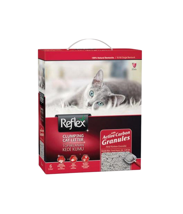 Reflex 6lt Granül Aktif Karbonlu Topaklanan Kedi Kumu