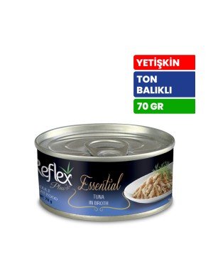 Reflex Plus Essential 70 gr Yetişkin Kediler İçin Ton Balıklı Konserve Yaş Mama - RFK - 157