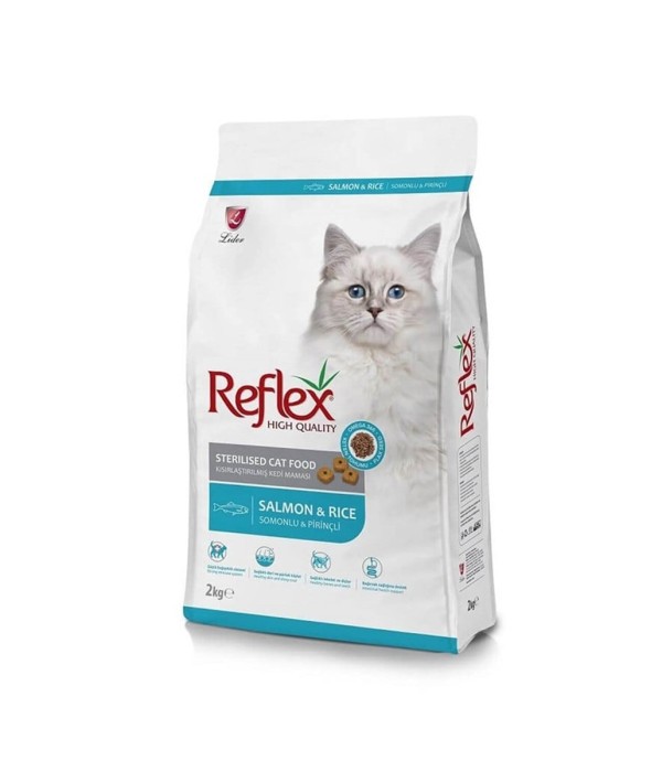 Reflex Plus 15 kg Kısırlaştırılmış Yetişkin Kediler İçin Somonlu Kuru Mama - RFL - 204 Reflex Plus 15 kg Kısırlaştırılmış Yetişkin Kediler İçin Somonlu Kuru Mama - RFL - 204