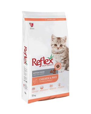 Reflex Yavru Kediler İçin 15 kg Tavuklu Pirinçli Kuru Mama - RFL - 205 