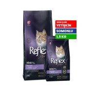Reflex Plus Skin Care 1 5 kg Somonlu Yetişkin Kedi Kuru Mama - RFX - 313