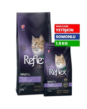 Reflex Plus Skin Care 1 5 kg Somonlu Yetişkin Kedi Kuru Mama - RFX - 313 Reflex Plus Skin Care 1 5 kg Somonlu Yetişkin Kedi Kuru Mama - RFX - 313