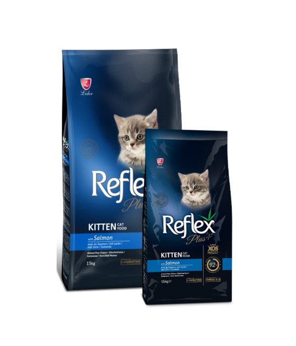 Reflex Plus 1 5 kg Somonlu Yavru Kedi Maması - RFX - 312 Reflex Plus 1 5 kg Somonlu Yavru Kedi Maması - RFX - 312