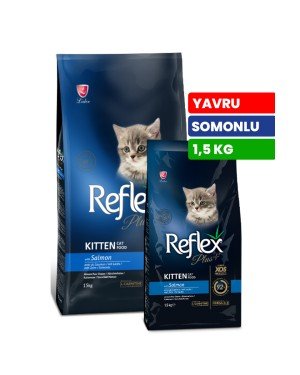 Reflex Plus 1 5 kg Somonlu Yavru Kedi Maması - RFX - 312 Reflex Plus 1 5 kg Somonlu Yavru Kedi Maması - RFX - 312