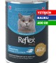 Reflex Plus 400 gr Yetişkin Kediler İçin Sos İçinde Alabalıklı ve Ton Balıklı Konserve Yaş Mama - RFK - 061 Reflex Plus 400 gr Yetişkin Kediler İçin Sos İçinde Alabalıklı ve Ton Balıklı Konserve Yaş Mama - RFK - 061