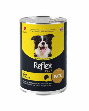 Reflex Plus Yetişkin Köpekler İçin 400gr Dana Etli Konserve Yaş Mama Reflex Plus Yetişkin Köpekler İçin 400gr Dana Etli Konserve Yaş Mama