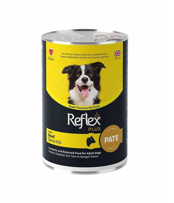 Reflex Plus Yetişkin Köpekler İçin 400gr Dana Etli Konserve Yaş Mama Reflex Plus Yetişkin Köpekler İçin 400gr Dana Etli Konserve Yaş Mama
