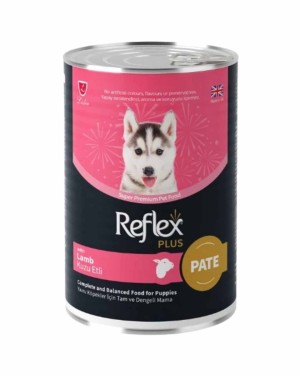 Reflex Plus Yavru Köpekler İçin 400gr Kuzu Etli Konserve Yaş Mama Reflex Plus Yavru Köpekler İçin 400gr Kuzu Etli Konserve Yaş Mama