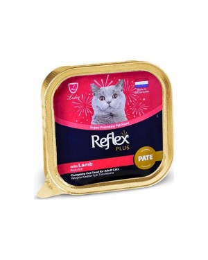 Reflex Plus 85gr Pate Ezme Kuzulu Yetişkin Kedi Yaş Mama