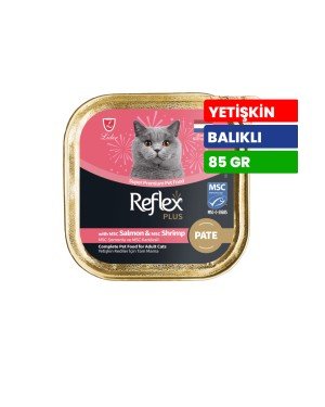 Reflex Plus 85 gr Yetişkin Kediler İçin Somonlu ve Karidesli Yaş Mama - RFK - 074
