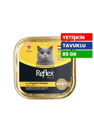Reflex Plus 85 gr Yavru Kediler İçin Tavuklu Yaş Mama - RFK - 076