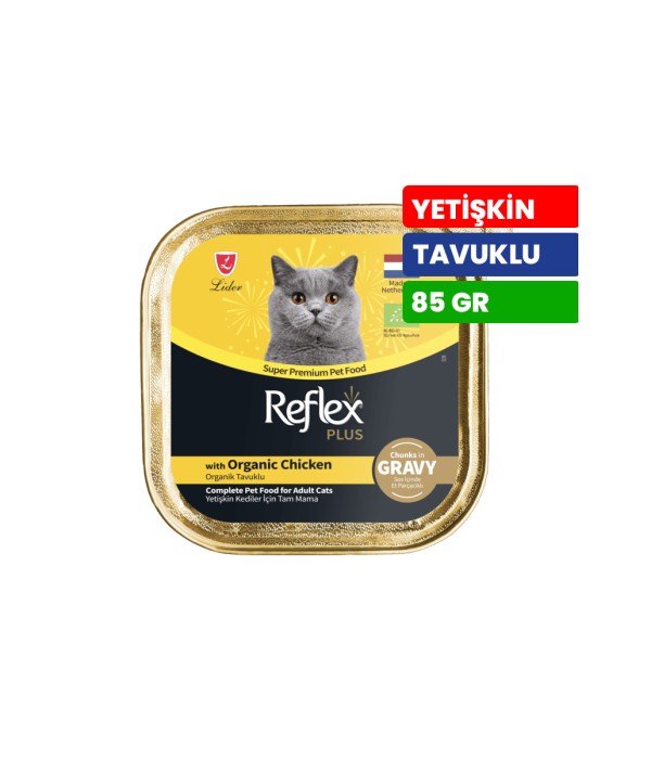 Reflex Plus 85 gr Yavru Kediler İçin Tavuklu Yaş Mama - RFK - 076