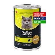 Reflex Plus Kısırlaştırılmış Yetişkin Kediler İçin  400 gr Sos İçinde Tavuklu Konserve Yaş Mama - RFK - 068