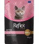 Reflex Plus 85 gr Yavru Kediler İçin Soslu ve Kuzu Etli Yaş Mama - RFK - 80