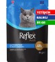 Reflex Plus 85 gr Yetişkin Kediler İçin Ton Balıklı ve Alabalıklı Soslu Yaş Mama - RFK - 82 Reflex Plus 85 gr Yetişkin Kediler İçin Ton Balıklı ve Alabalıklı Soslu Yaş Mama - RFK - 82