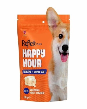 Reflex Plus Yetişkin Köpekler İçin 60gr Sağlıklı Parlak Tüyleri Destekleyici Somonlu Peynir Suyu Tozlu Ödül Maması Reflex Plus Yetişkin Köpekler İçin 60gr Sağlıklı Parlak Tüyleri Destekleyici Somonlu Peynir Suyu Tozlu Ödül Maması