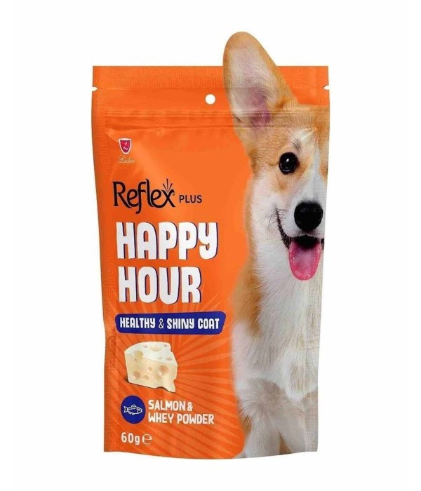 Reflex Plus Yetişkin Köpekler İçin 60gr Sağlıklı Parlak Tüyleri Destekleyici Somonlu Peynir Suyu Tozlu Ödül Maması Reflex Plus Yetişkin Köpekler İçin 60gr Sağlıklı Parlak Tüyleri Destekleyici Somonlu Peynir Suyu Tozlu Ödül Maması
