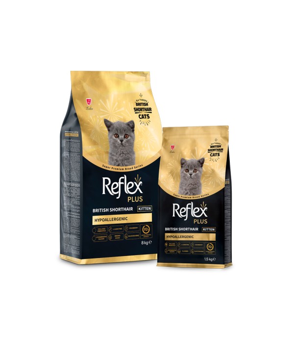 Reflex Plus 1 5 kg Yavru British Shorthair Kedi Maması - RFX - 501