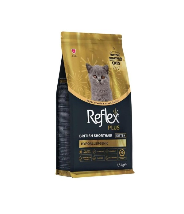 Reflex Plus 1 5 kg Yavru British Shorthair Kedi Maması - RFX - 501