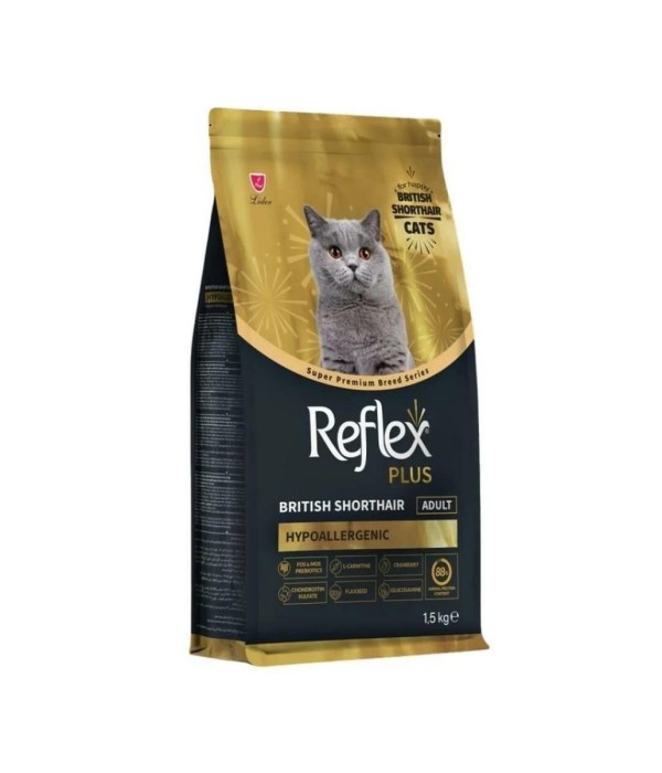 Reflex Plus 1 5 Kg Yetişkin British Shorthair Kedi Kuru Mama - RFX - 502 Reflex Plus 1 5 Kg Yetişkin British Shorthair Kedi Kuru Mama - RFX - 502