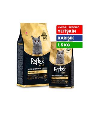 Reflex Plus 1 5 Kg Yetişkin British Shorthair Kedi Kuru Mama - RFX - 502 Reflex Plus 1 5 Kg Yetişkin British Shorthair Kedi Kuru Mama - RFX - 502