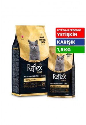 Reflex Plus 1 5 Kg Yetişkin British Shorthair Kedi Kuru Mama - RFX - 502