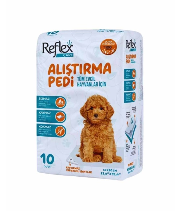 Reflex 60x90 cm 10lu Kaydırmaz Köpek Alıştırma Pedi