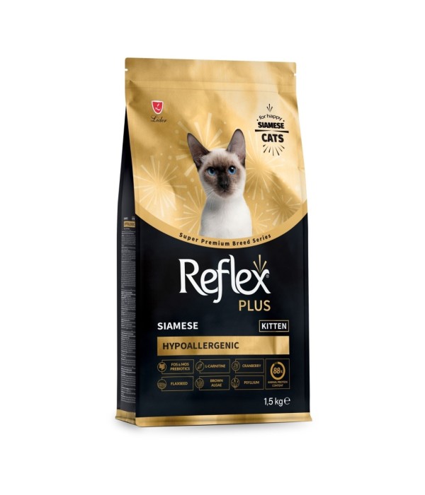 Reflex Plus 1 5 Kg Yavru Siamese Kedi Kuru Mama - RFX - 505