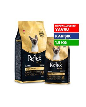 Reflex Plus 1 5 Kg Yavru Siamese Kedi Kuru Mama - RFX - 505 Reflex Plus 1 5 Kg Yavru Siamese Kedi Kuru Mama - RFX - 505